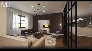 3D Rendering House 3 Story