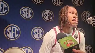 Meechie Johnson G South Carolina SEC 🏀 Media Days 10.14.25 