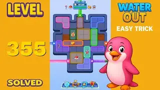 Water Out Puzzle Level 355 &ndash; Easy Solutions