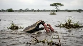 A Family Torn Apart by the Flood and a Mother Honey Badger&rsquo;s Journey to Find Her Way Home
