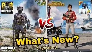 Call of Duty Mobile vs PUBG MOBILE 