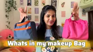 Whats in my makeup bag | makeup skincare products | Krishnendhu Unnikrishnan