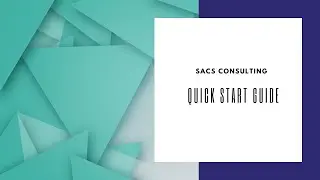 Quick Start Guide to the SACS Psychometric Assessment Portal