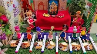 Dilli Wali Barbie Epi-271/Рутина Куклы Барби на весь день в индийской деревне/Сказка на ночь для ...