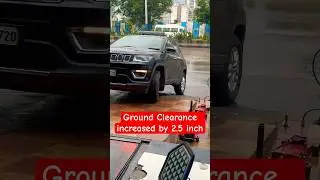 Jeep Compass Rough Country Lift Kit upgrade & Tyre upgrade to Yokohama Geolandar 235/65r17