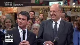 Manuel Valls sur le plateau de Midi en France