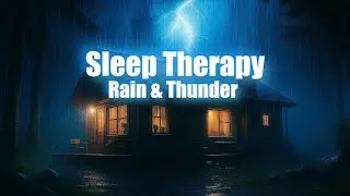 Gentle Rain Sounds for Sleep | Thunder, No Music &ndash; Just Pure Nature Ambience For Stress Relief