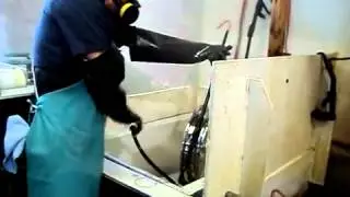 مراحل عملية الطللي بالكروم او النيكل