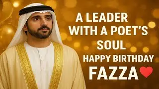 A Leader With A Poet's Soul🎂happy birthday fazza 🎉|fazza prince poerty|happy birthday|happy|birthday