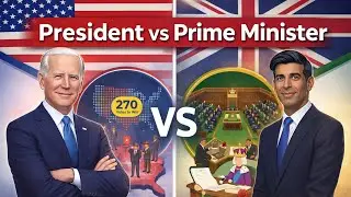 How the USA and UK Choose Their Leaders | President vs Prime Minister Explained  ( 2025 )