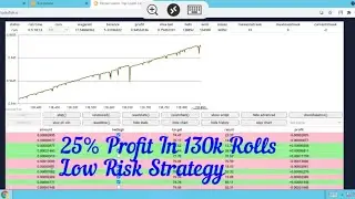 Dicebot Strategy 25% profit in 130k Rolls Low Risk Script