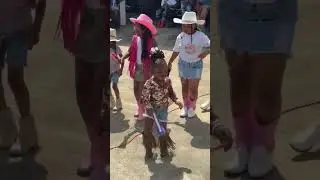 Ms Shirley doing the &ldquo;Keep On Steppin&rdquo; dance at a birthday party!