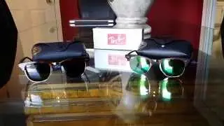 Сравнение размеров Ray Ban Clubmaster (49 мм и 51 мм)