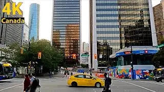 【4K UHD】🇨🇦Driving From Downtown Vancouver To North Vancouver 🚗🌼August 2021