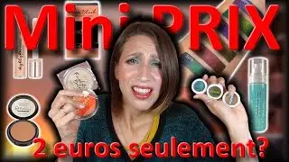 Crashtest Makeup &agrave; 1 2 3 euros + Magic chrome Corazona