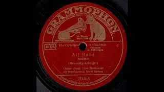 Ali Baba / Oskar Joost & Orchester, Gesang: Erwin Hartung