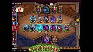 Too Much Health for a Undead Built with golden Fish - Hearthstone Battlegrounds