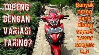 Visor dan Cover Headlamp Model Taring Jupiter Mx New ~ Unboxing