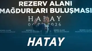 CHP GENEL BAŞKANI ÖZGÜR ÖZEL HATAY’DA 04/02/2026