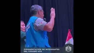 Juramentan los Integrantes del CODISEC-ATE