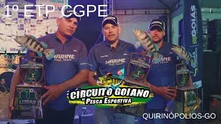 CIRCUITO GOIANO DE PESCA ESPORTIVA - 1&ordm; Quirin&oacute;polis - GO