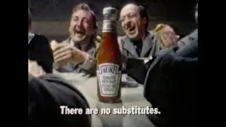 Happy Heinz Ketchup - There Are No Substitutes Retro 80s Commercial (1986)