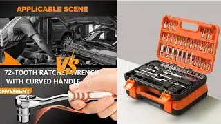 53pcs YITUO Toolbox | Heavy-Duty Chrome Steel Tool Set for Off-Road Motorcycles