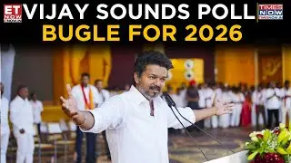 Election Heat In Tamil Nadu: Vijay&rsquo;s Campaign Sets Stage For 2026 Polls | Watch | Latest News