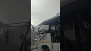 2024 bus accident 😱#hrtc #bus #himachal #shimla #accidentnews