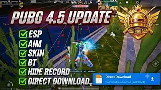 Pubg Mobile 4.5 new Season Vip Hack pubg Free Conquere hack Skin hack+ Kill message