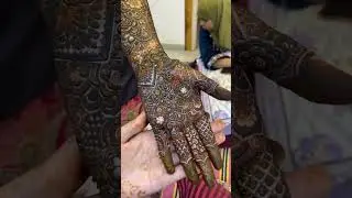 Bridal tutorial #bridaltutorial #mehndidesign #hennadesigns #shortmusic #bolkaffara