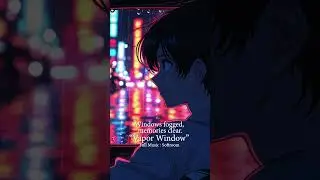 🌧️ Windows fogged, memories clear.Synthwave for the rain inside.#Softroom #lofi #beatstostudy #music