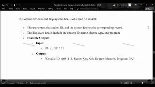 University Management System in Python | Student Registration, Courses & Transcript Generator