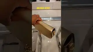 GOLD HANDBAGS | MICHAEL KORS BOUTIQUE (Linked in the description box)| #shorts