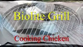 Biolite Grill Attachment - Cooking Chicken