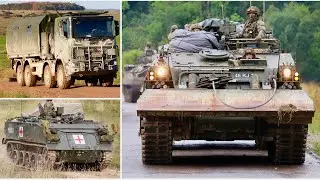 British & Dutch military vehicles training - Autumn 2023