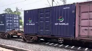 Goods Train || Train Video || Travel with Krupa || Indian Railways ||