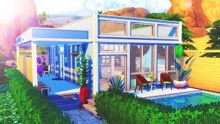 The Sims 4: Speed Build | Tiny Modern Home