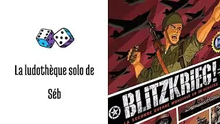 Règles et partie solo du jeu Blitzkrieg