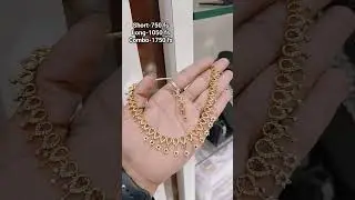 premium quality matt short and long necksets for order WhatsApp 9182619525