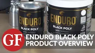 Обзор чёрного полимерного покрытия Enduro Professional Water-Based Black Poly | Общие отделочные материалы