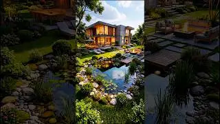 From a garbage-filled pond to lush rural homes. #PreserveNostalgia #ytviral #animation #aivideo