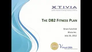 The DB2 LUW Fitness Plan