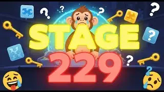 Monkey Go Happy Stage 229 &ndash; Quick Walkthrough & Funny Puzzle Moments! 🐵🔑😂
