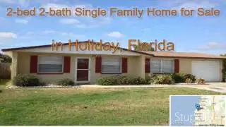 2-bed 2-bath Single Family Home for Sale in Holiday, Florida on florida-magic.com