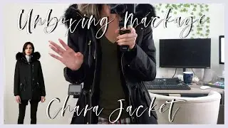 Mackage Chara Parka Unboxing Try-On Review - Chara Parka | Nadia Ngo