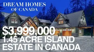 Check out this 1.45 Acre Island Estate on Bowen Island, Canada
