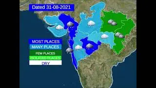 All India Weather Forecast and Warning Video dated 31-08-2021