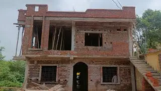 शानदार मकान 🔥 Beautiful House Design | Front Elevation Design | Brick work in House Front Design