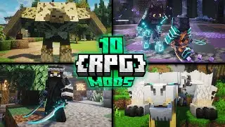 Топ-10 RPG модов для Minecraft (Forge/Fabric 1.20.1)
